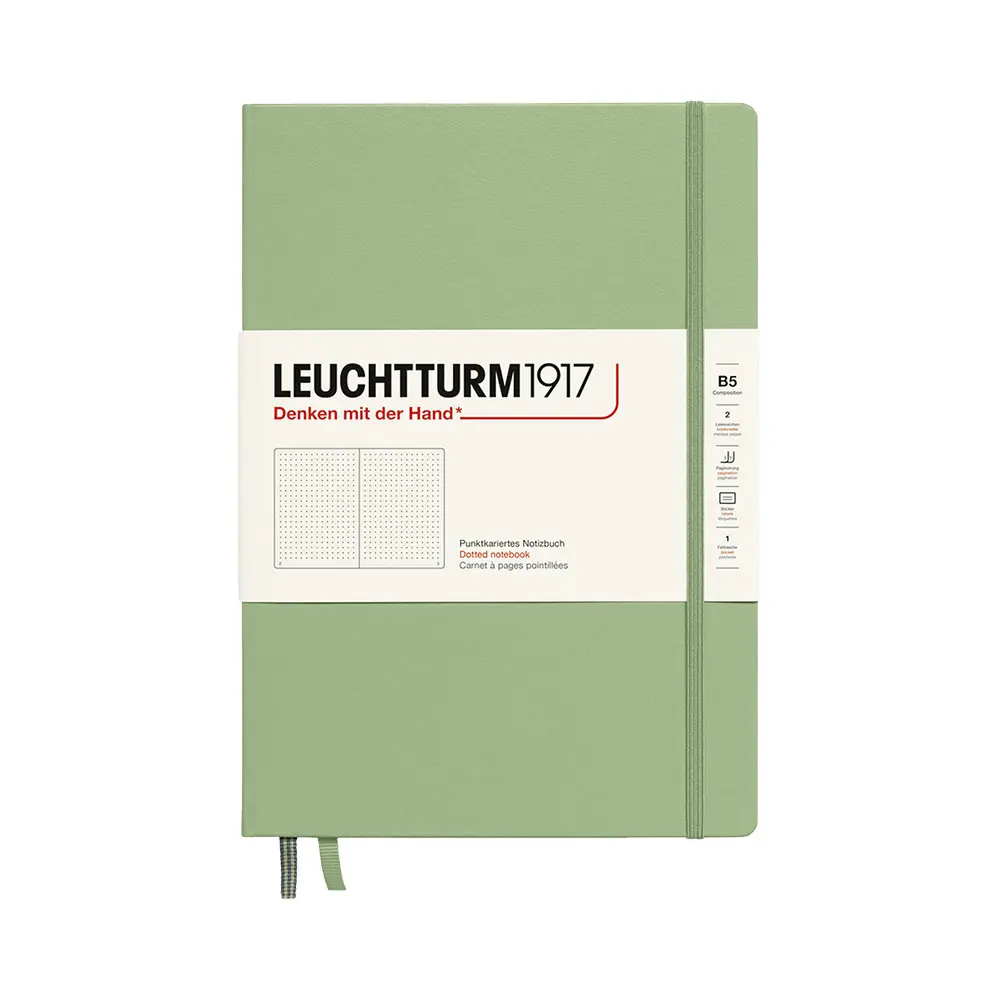 Leuchtturm 1917 B5 Hardcover Composition Notebook 219ct - Image 4
