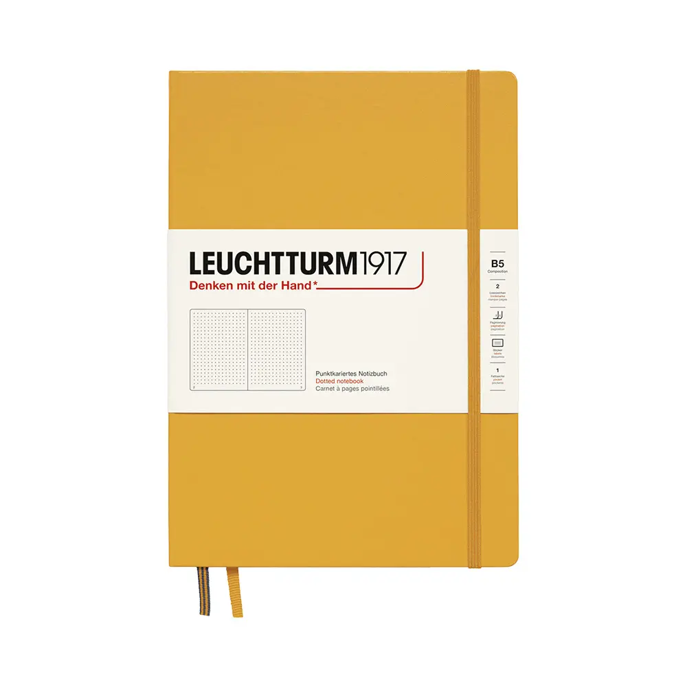Leuchtturm 1917 B5 Hardcover Composition Notebook 219ct - Image 8