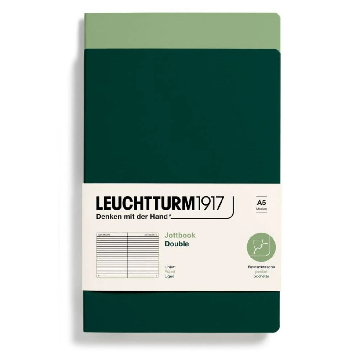 Leuchtturm 1917 Jottbook Double Pack A5 Flexcover Notebook 59ct - Image 5
