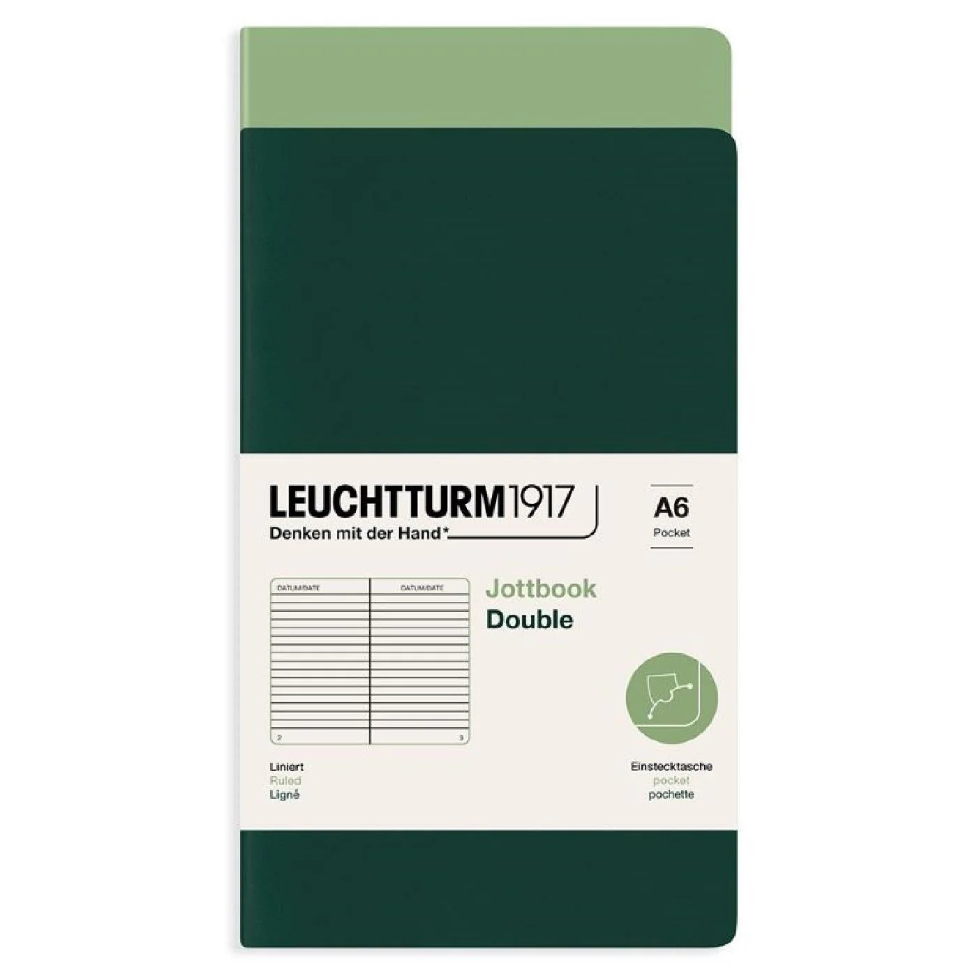 Leuchtturm 1917 Jottbook Double Pack A6 Flexcover Notebook 59ct - Image 4