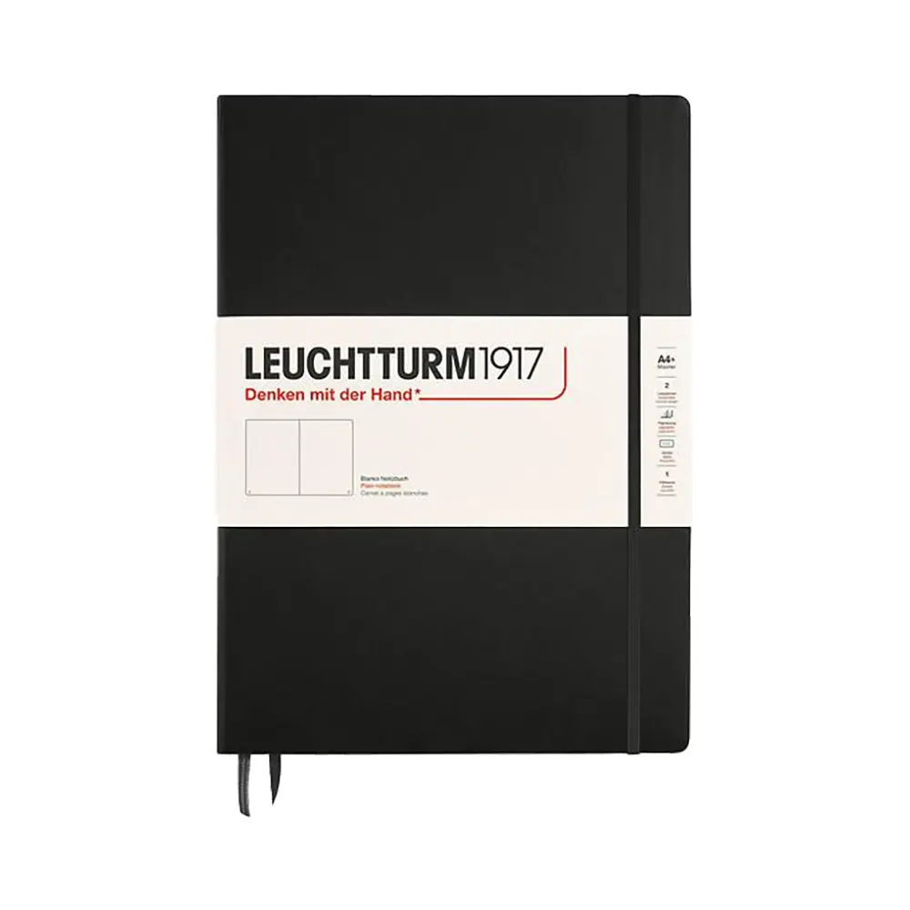 Leuchtturm 1917 Master Classic A4+ Hardcover Notebook 235ct - Image 3
