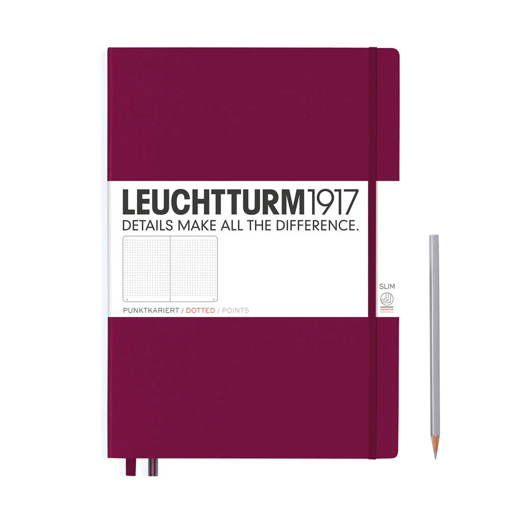 Leuchtturm 1917 Master Slim A4+ Hardcover Notebook 123ct - Image 23
