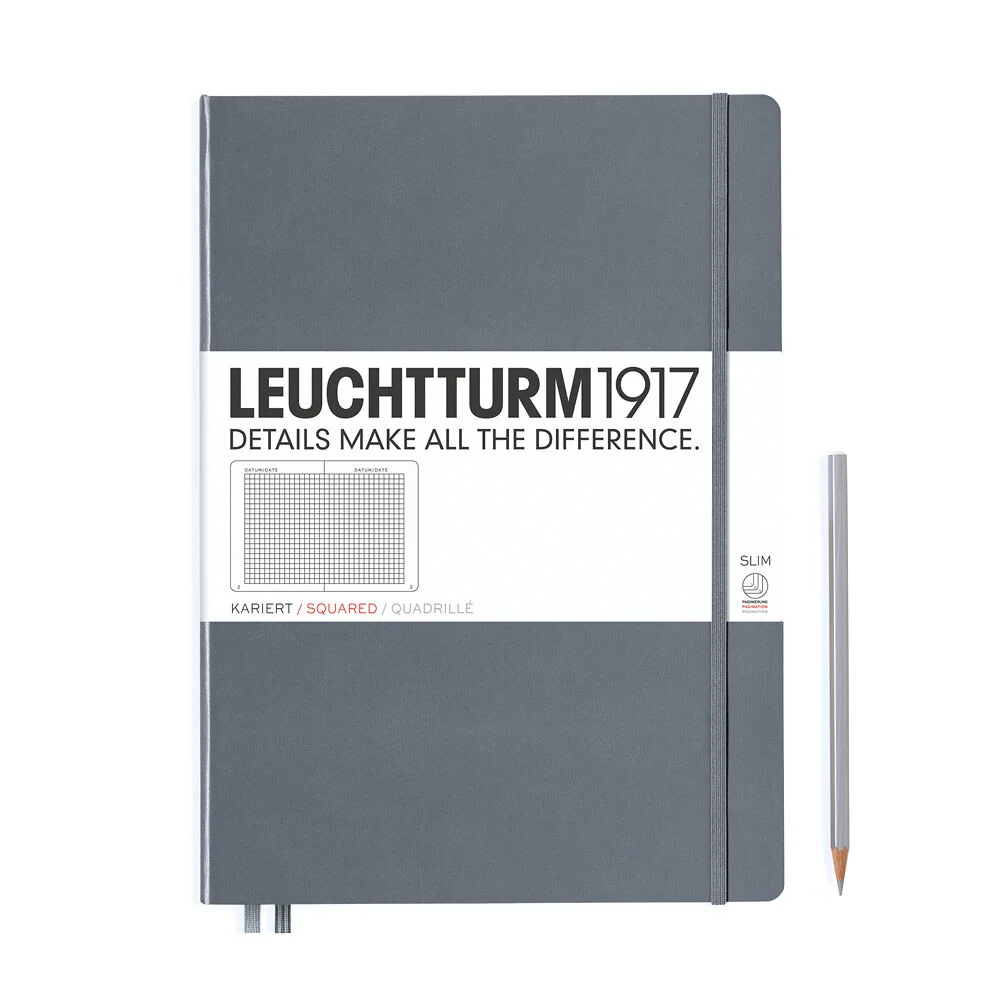Leuchtturm 1917 Master Slim A4+ Hardcover Notebook 123ct - Image 33