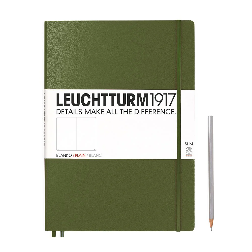 Leuchtturm 1917 Master Slim A4+ Hardcover Notebook 123ct - Image 7