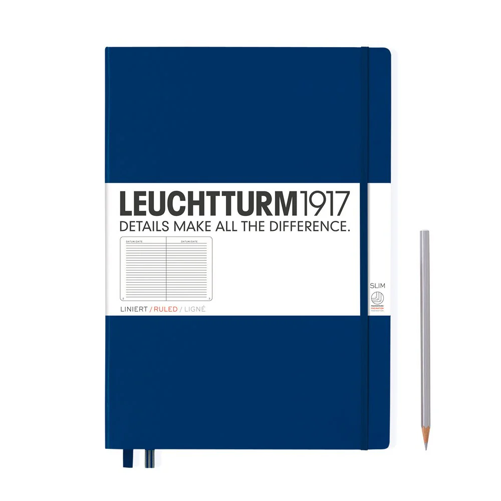 Leuchtturm 1917 Master Slim A4+ Hardcover Notebook 123ct - Image 74