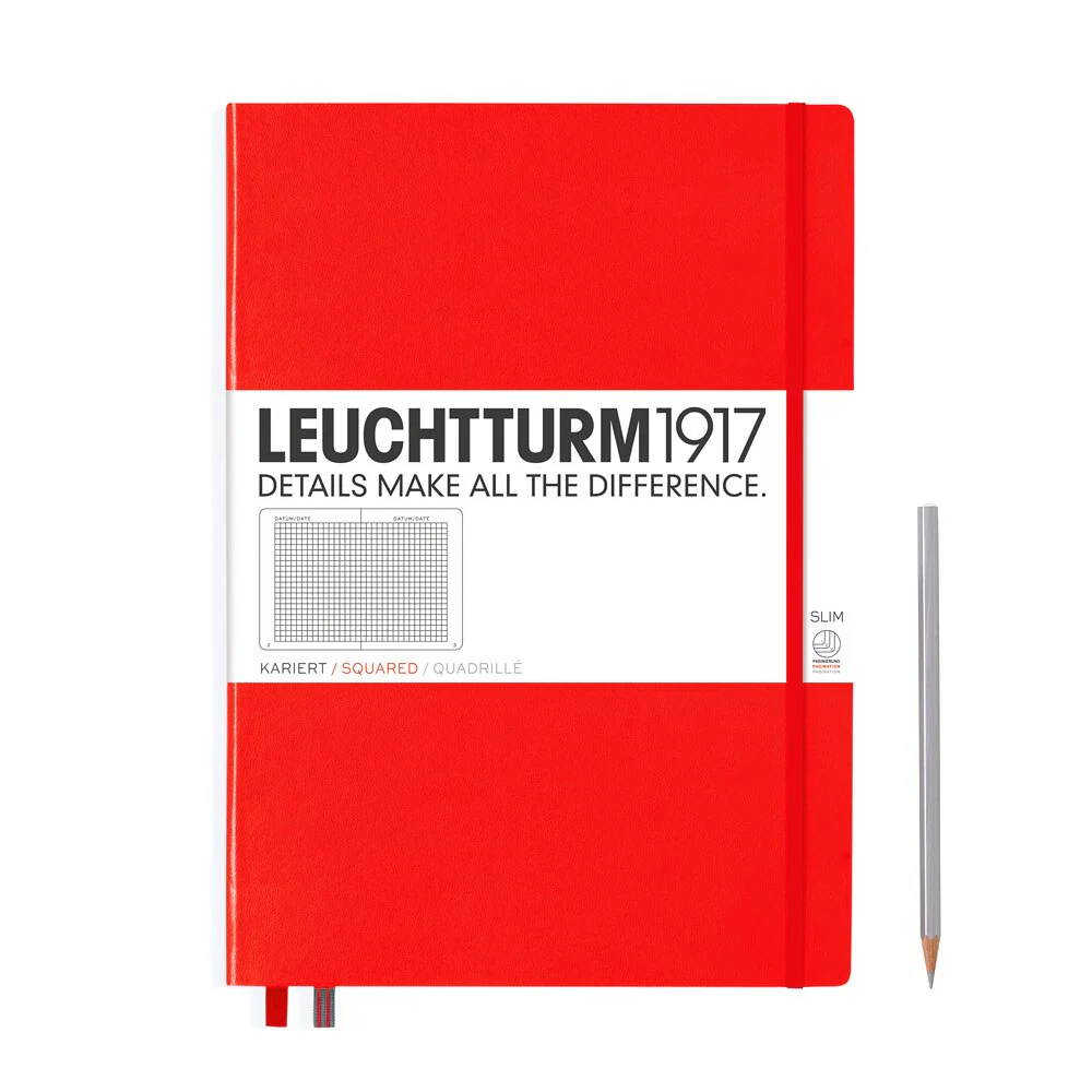 Leuchtturm 1917 Master Slim A4+ Hardcover Notebook 123ct - Image 75