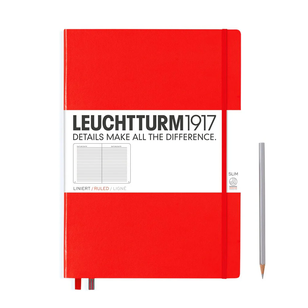 Leuchtturm 1917 Master Slim A4+ Hardcover Notebook 123ct - Image 80