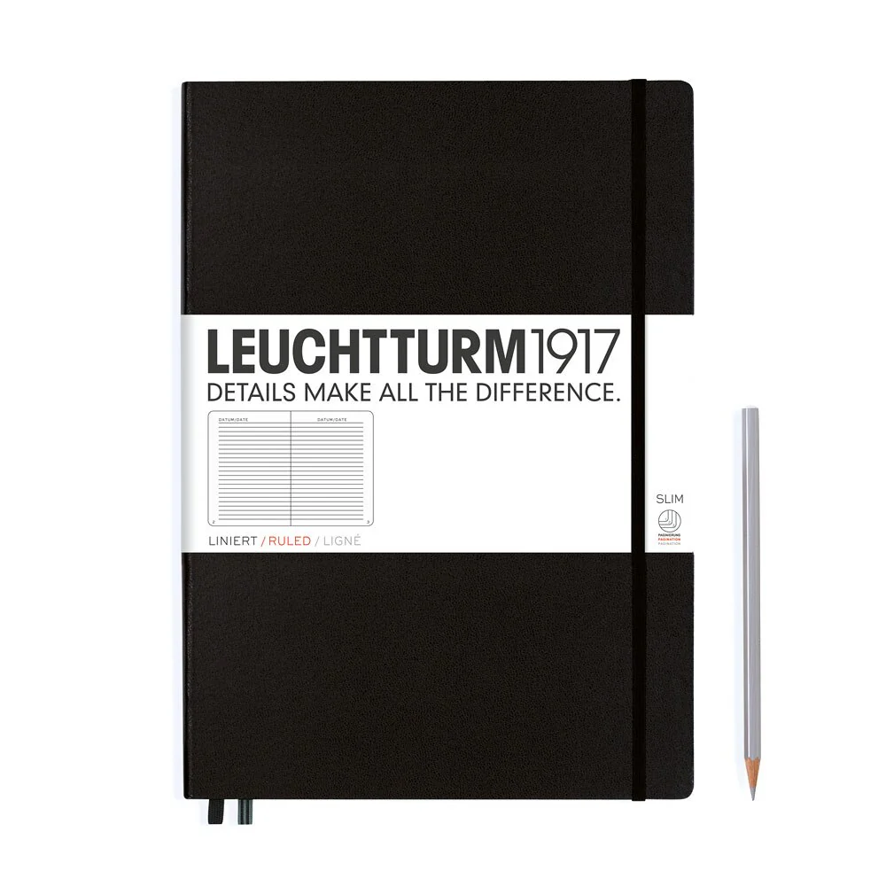 Leuchtturm 1917 Master Slim A4+ Hardcover Notebook 123ct - Image 86