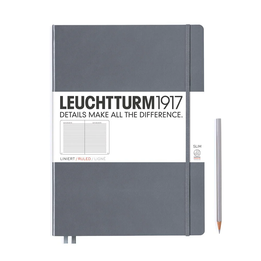 Leuchtturm 1917 Master Slim A4+ Hardcover Notebook 123ct - Image 93