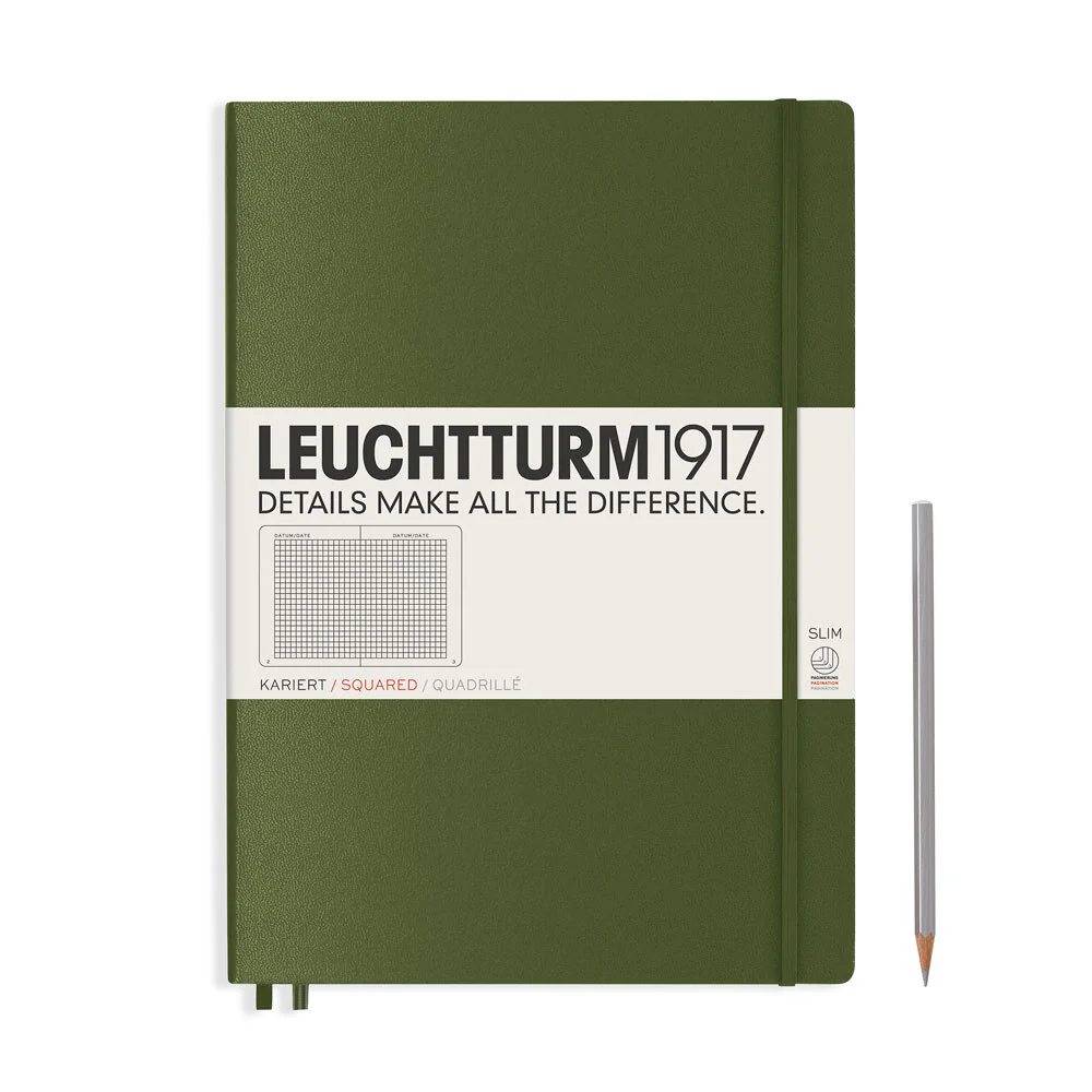 Leuchtturm 1917 Master Slim A4+ Hardcover Notebook 123ct - Image 94