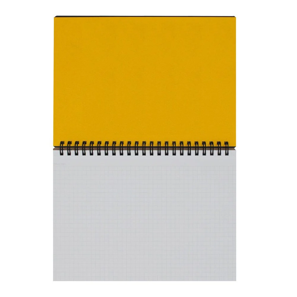 Maruman Black Mnemosyne 5mm Grid Top Spiral Notebook 70ct - Image 3