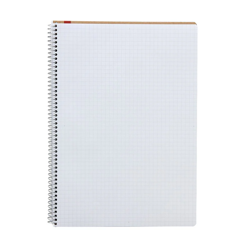 Maruman Kraft B5 5mm Grid Spiral Notebook 40ct - Image 2