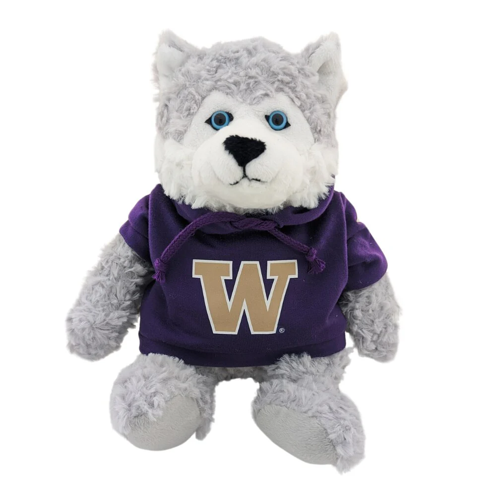 Mascot Factory W Husky Cuddle Buddy Plush with Hoodie