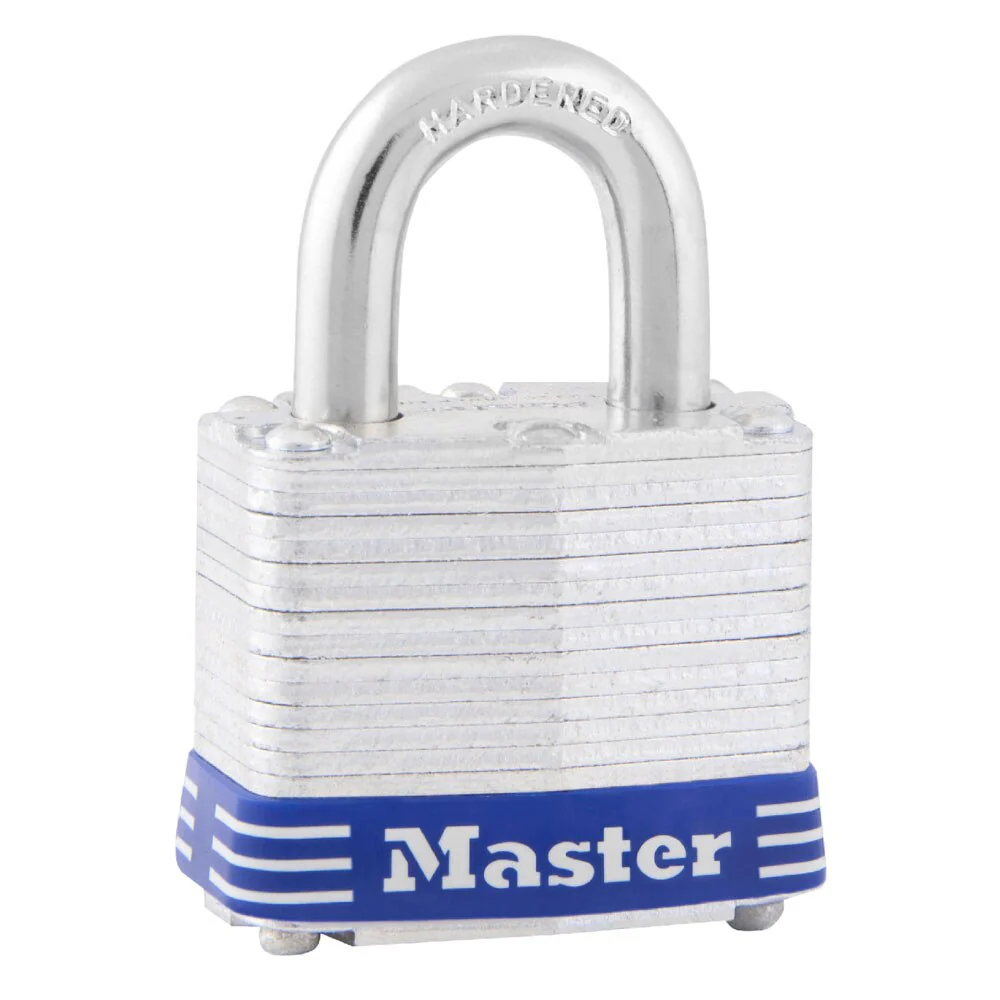 Master Lock Laminated Steel Key Pin Tumbler Padlock Lock - Image 16