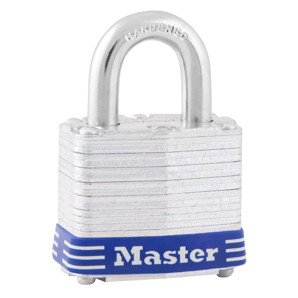 Master Lock Laminated Steel Key Pin Tumbler Padlock Lock - Image 8
