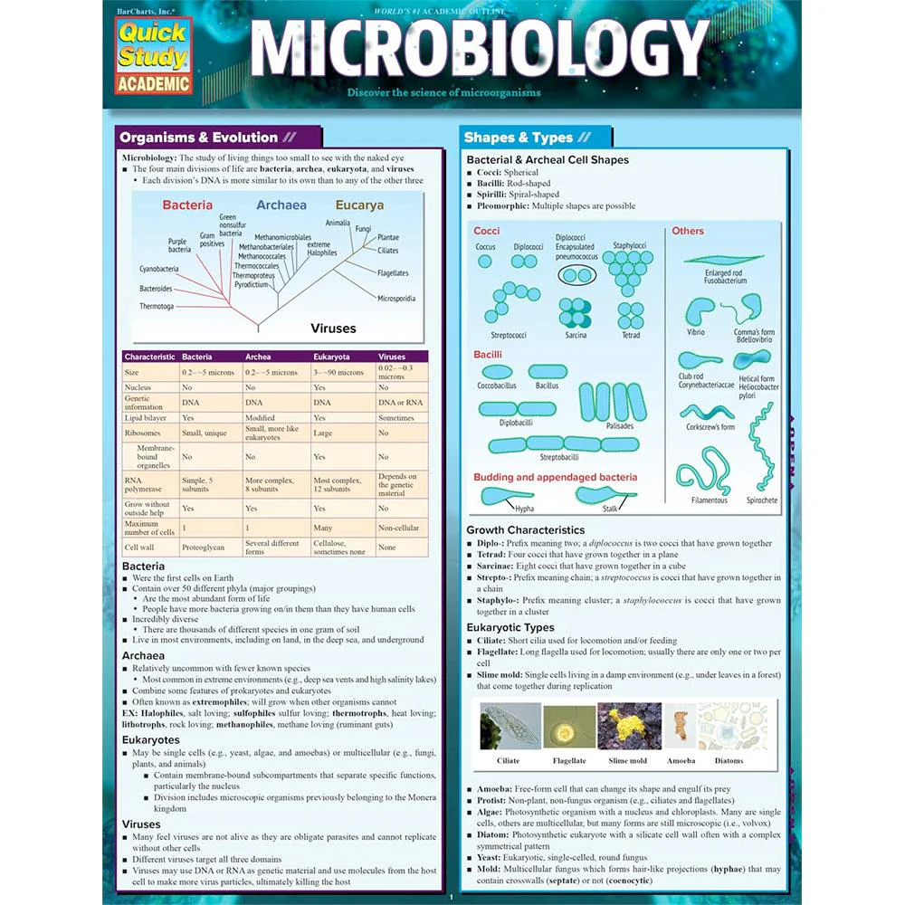 Microbiology Bar Chart