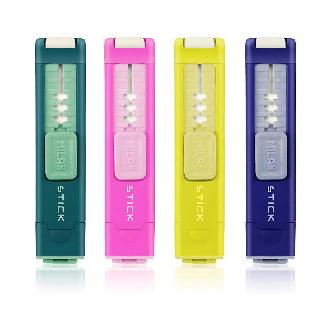 Milan Stick Sharpener & Eraser
