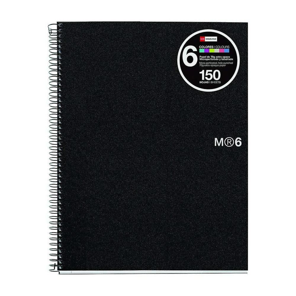 Miquelrius Basic NB6 A4 Grid Poly Spiral Bound Notebook 300ct - Image 2