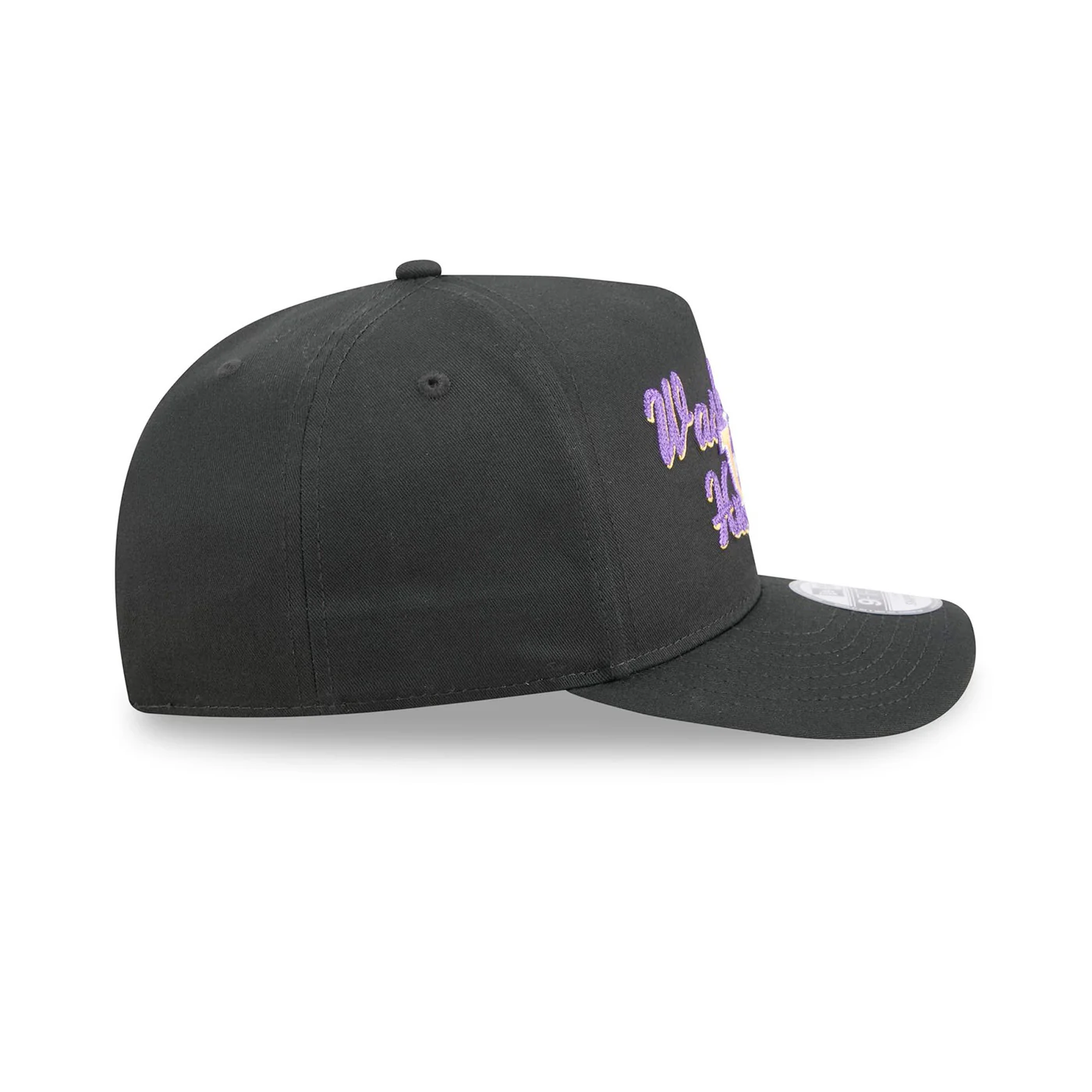 New Era Black Chain Stitch Vault Dog 9Fifty A Frame Adjustable Hat - Image 4