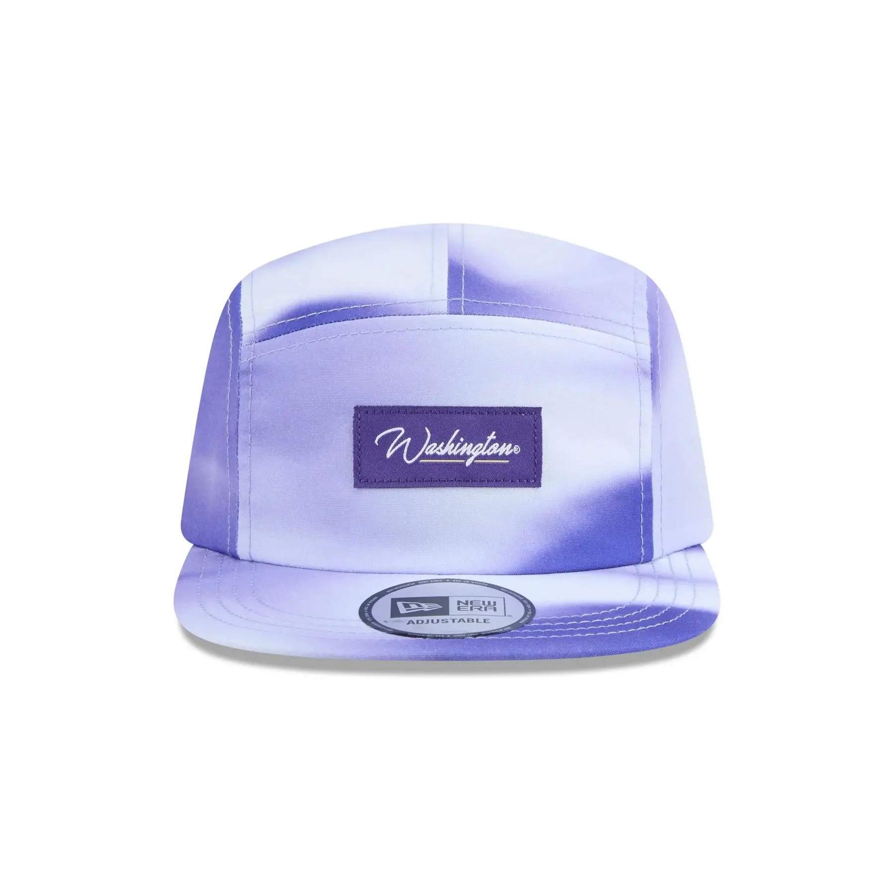 New Era Lavender Script Washington CAMPER Pattern Adjustable Hat