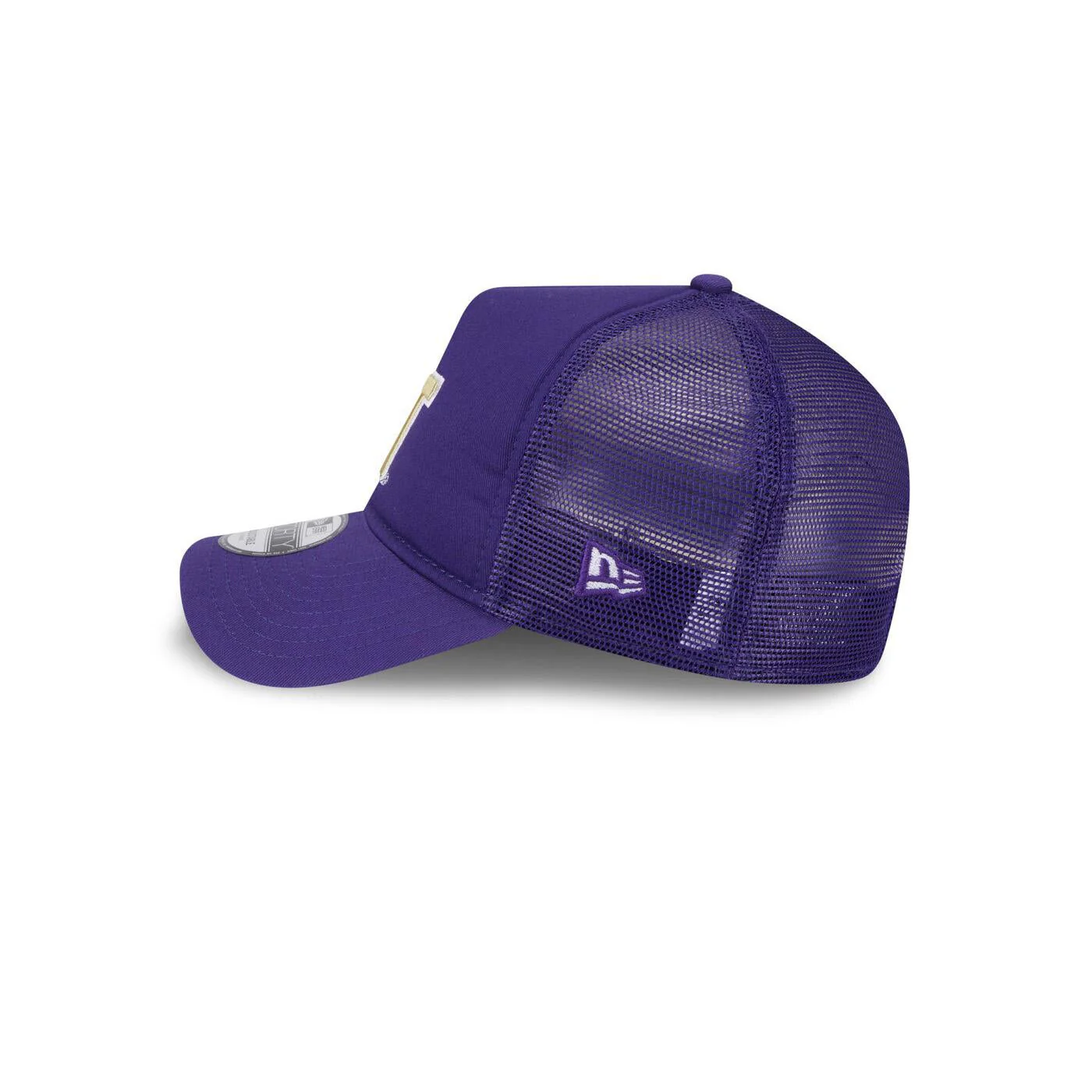 New Era Purple 9Forty A Frame Trucker Hat - Image 4
