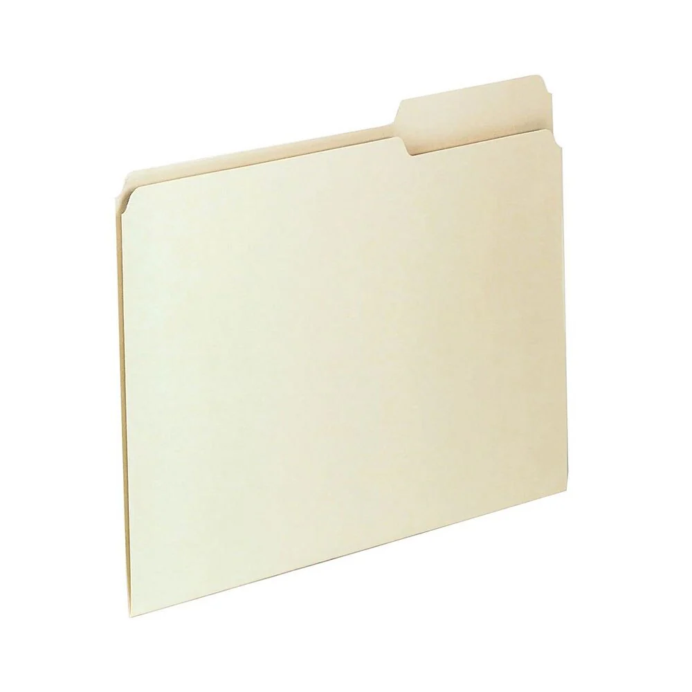 Pendaflex Manila 1/3 Cut Letter File Folder 12 Count