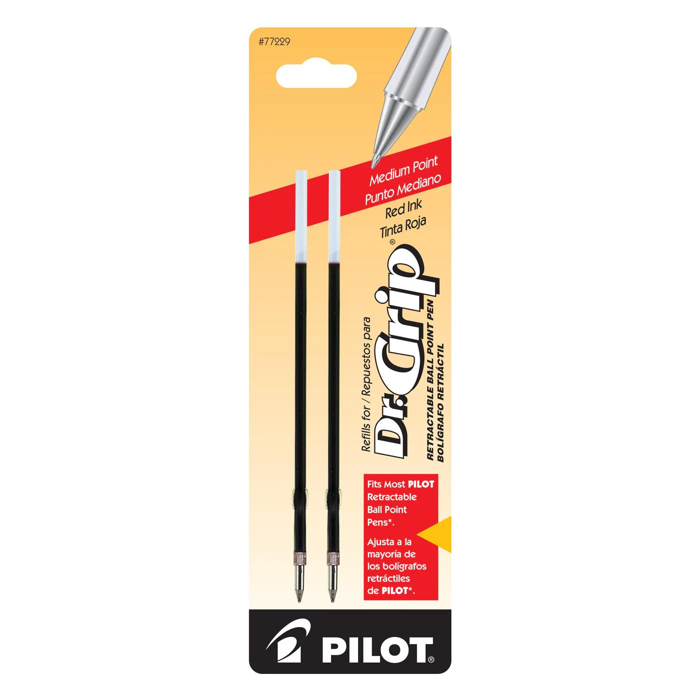 Pilot Dr. Grip Ballpoint Refill 2 Pack - Image 5