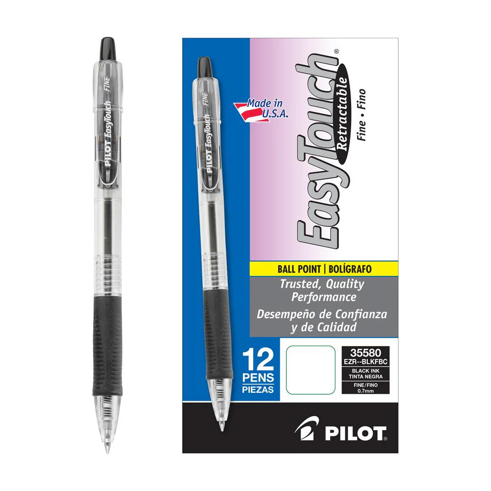 Pilot Easy Touch Retractable Ballpoint Pen