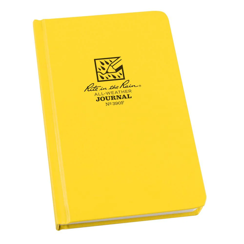 Rite in the Rain Yellow 4-3/8"x7-1/4" Hardbound Journal 80ct