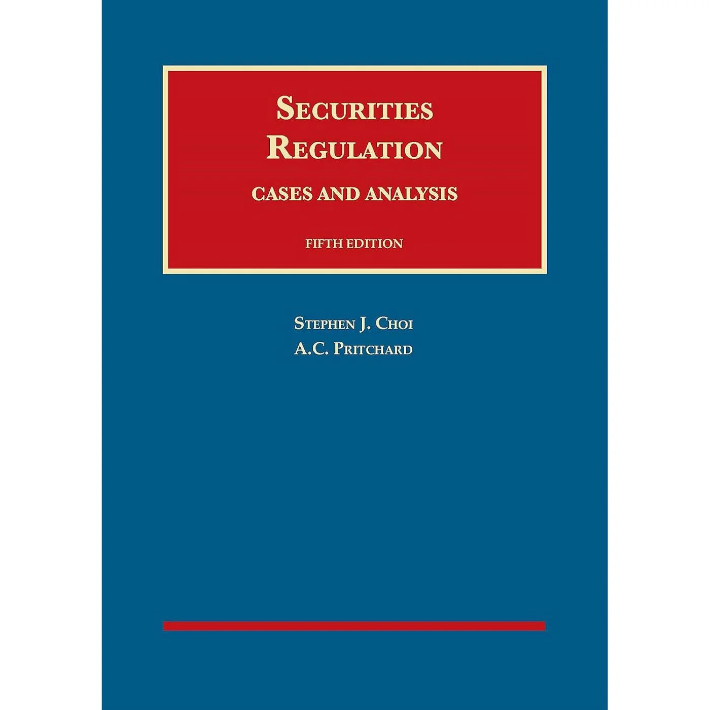 Securities Regulation (5e 18)