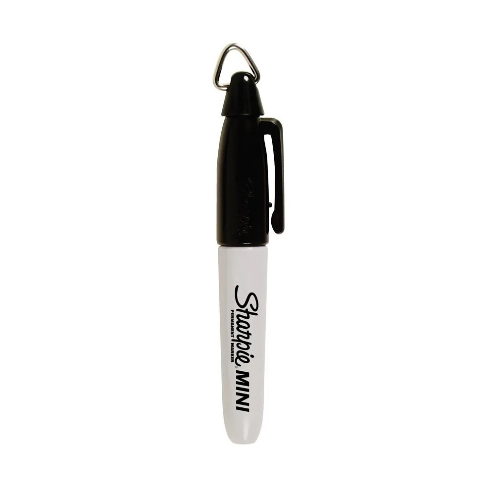 Sharpie Black Mini Permanent Marker