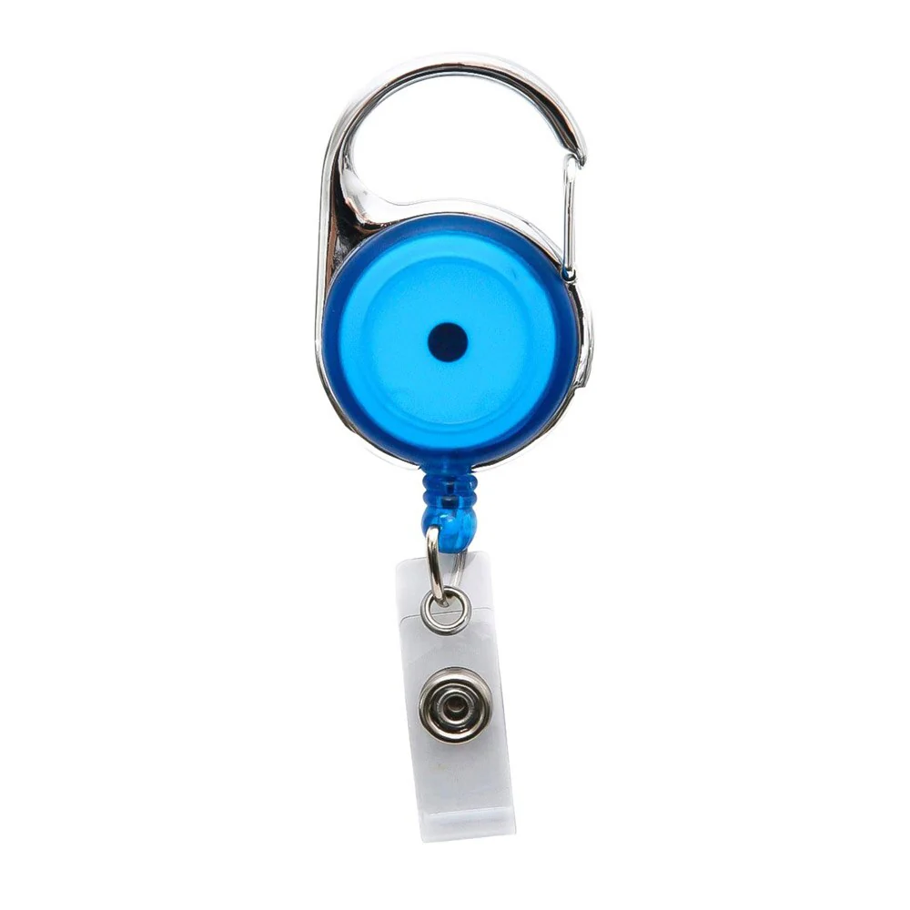 Sicurix Quick Clip Round ID Blue Badge Reel - Image 2