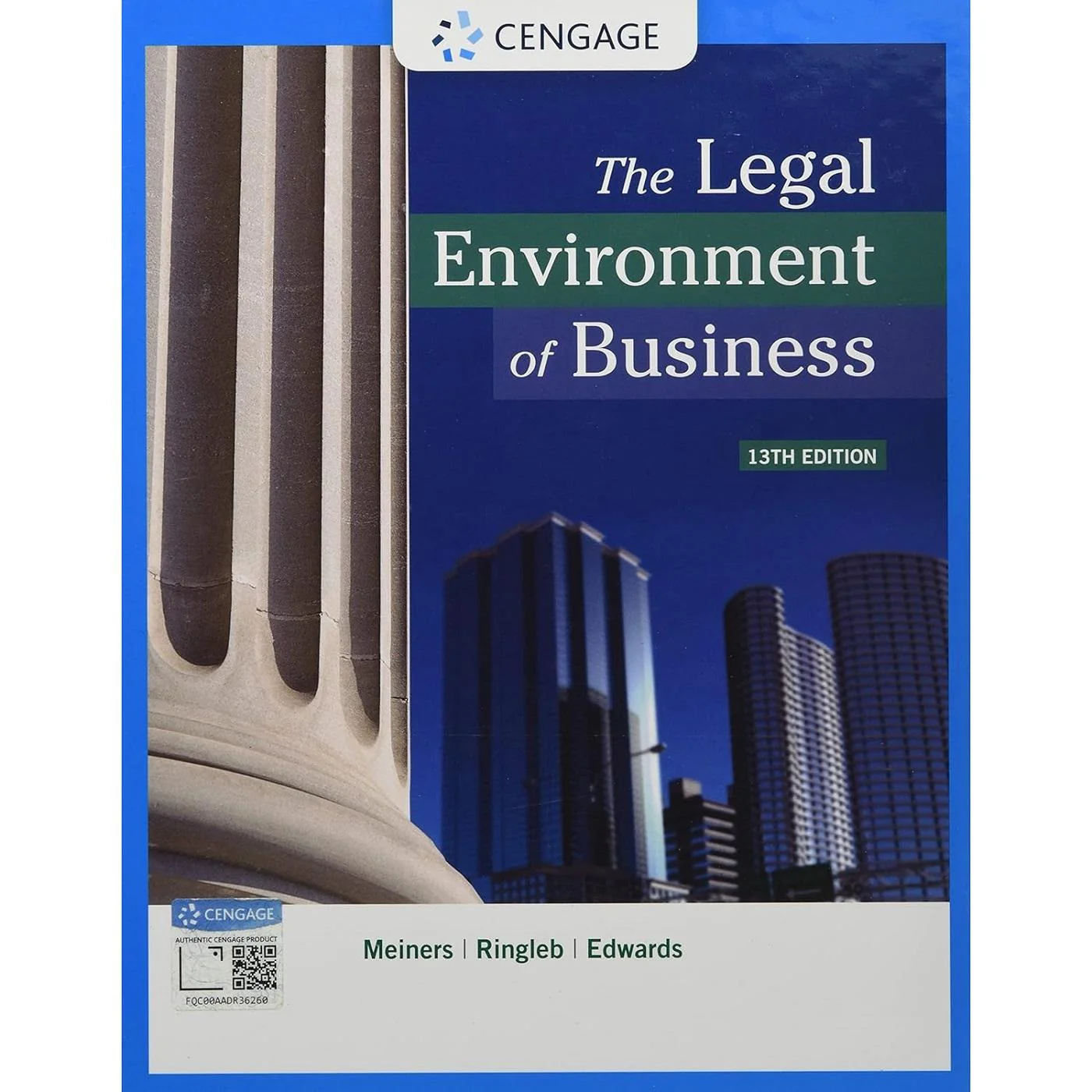 The Legal Environment of Business (13E 18)