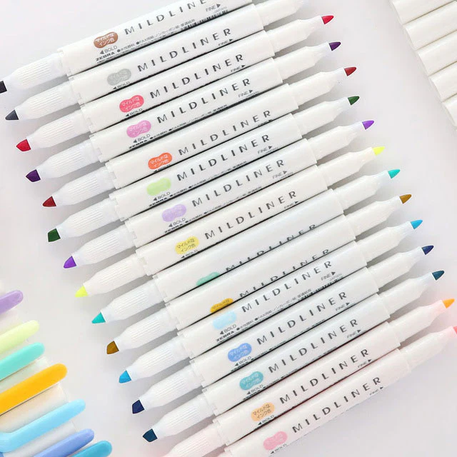 Zebra Mildliner Dual-Tipped Highlighter - Image 3
